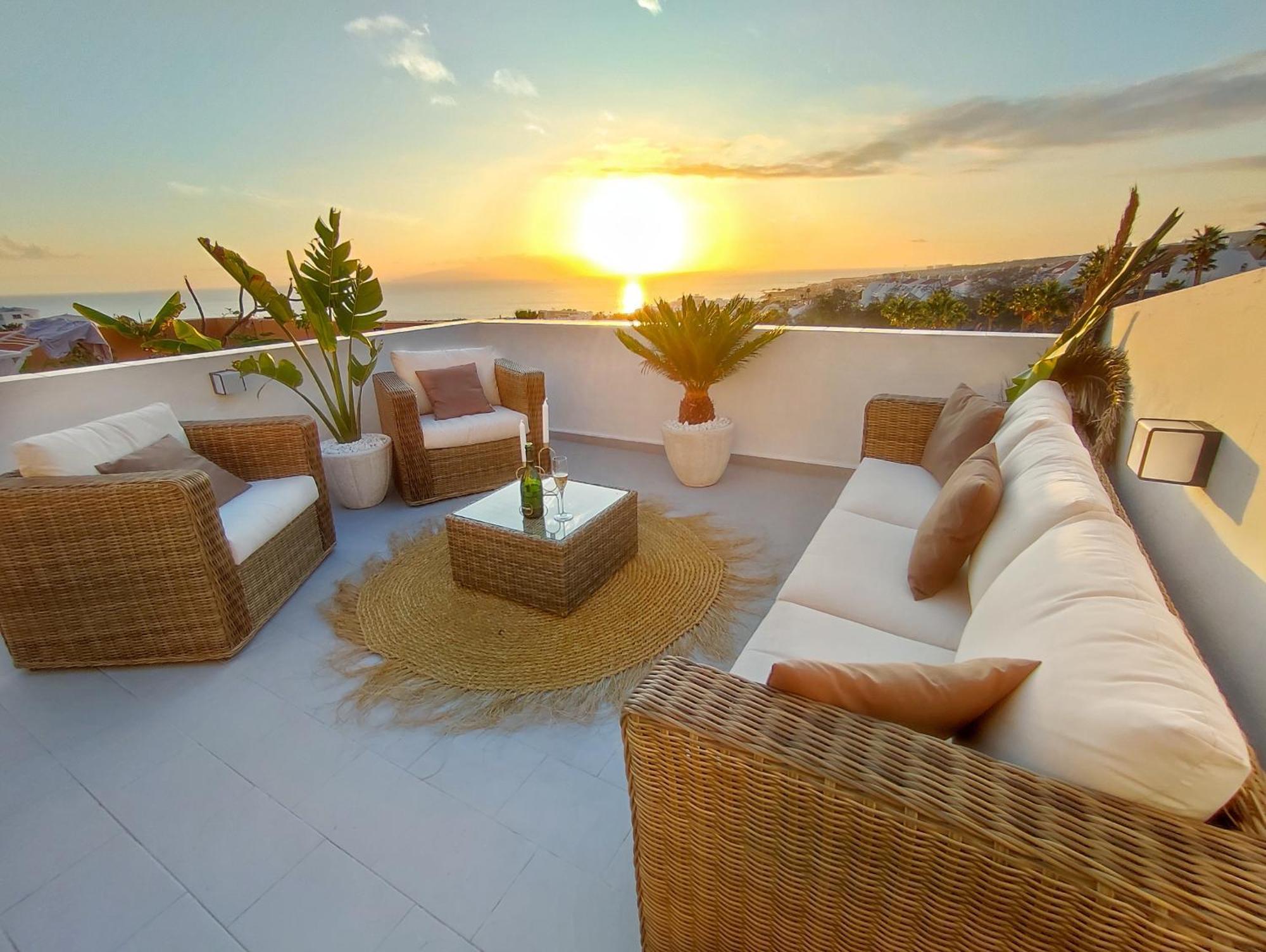 Luxury Ocean View Apartment Costa Adeje ภายนอก รูปภาพ